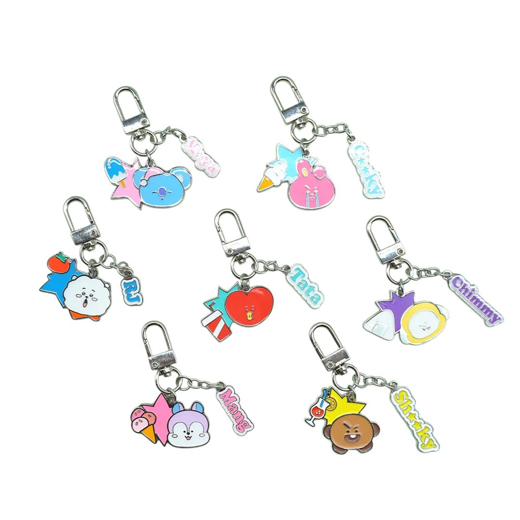BTS - BT21 Adult Metal Llavero / Disponible