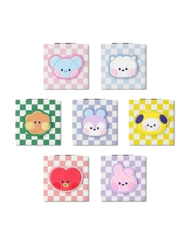 BTS - BT21 Minini Espejo de Cuero / Disponible