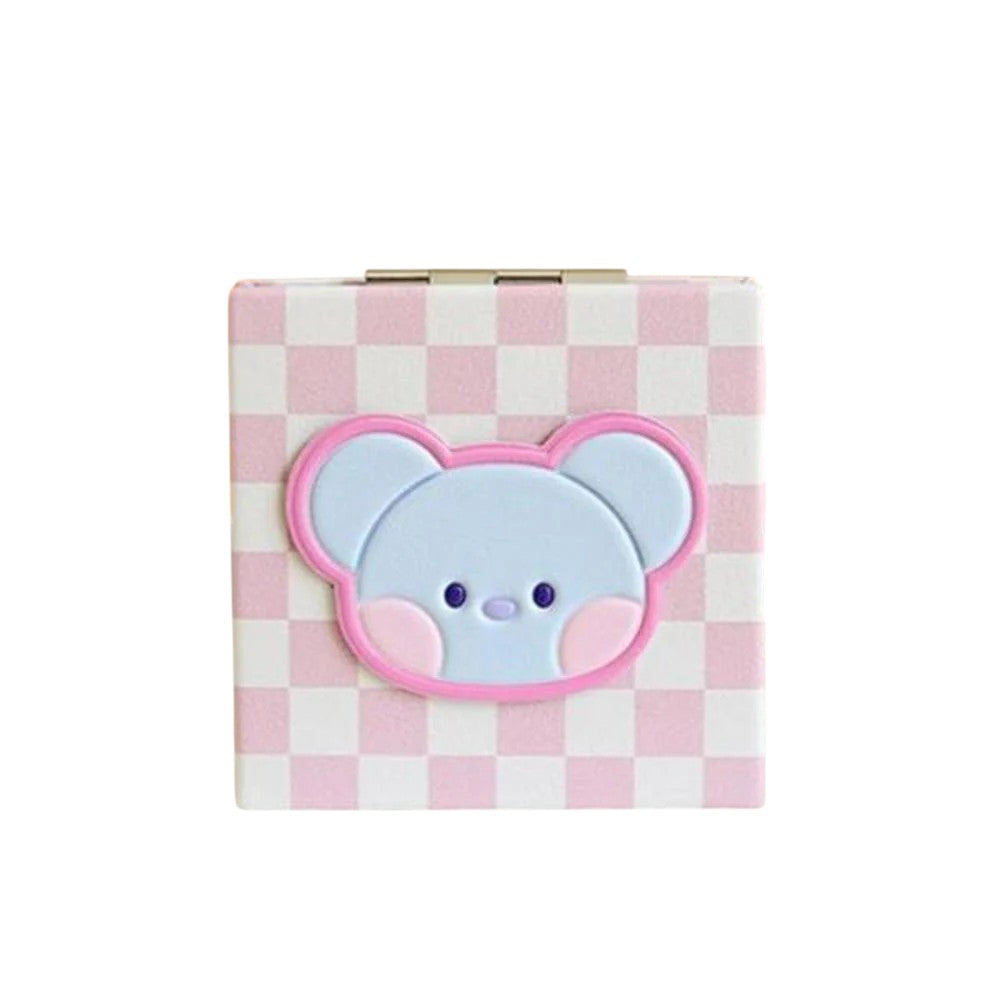 BTS - BT21 Minini Espejo de Cuero / Disponible