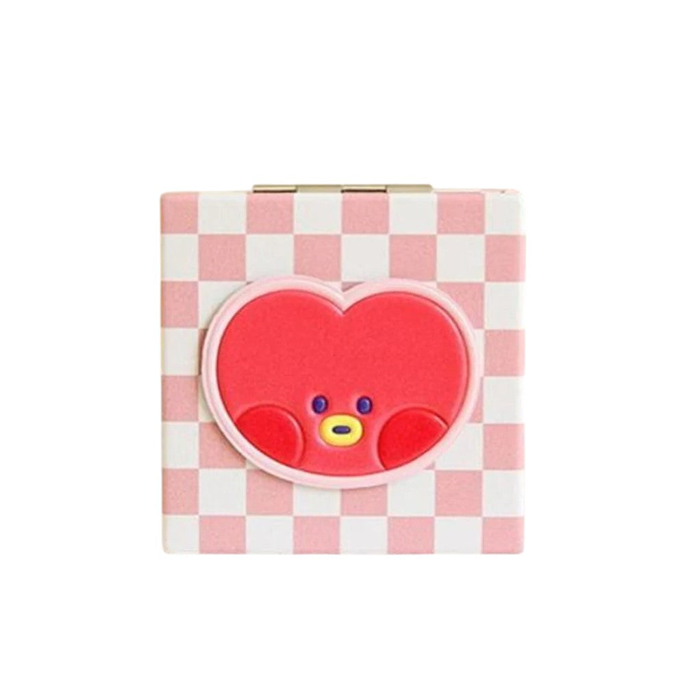BTS - BT21 Minini Espejo de Cuero / Disponible