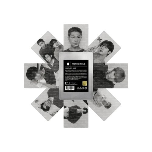 BTS - Mini Photocards (Monochrome) / Disponible